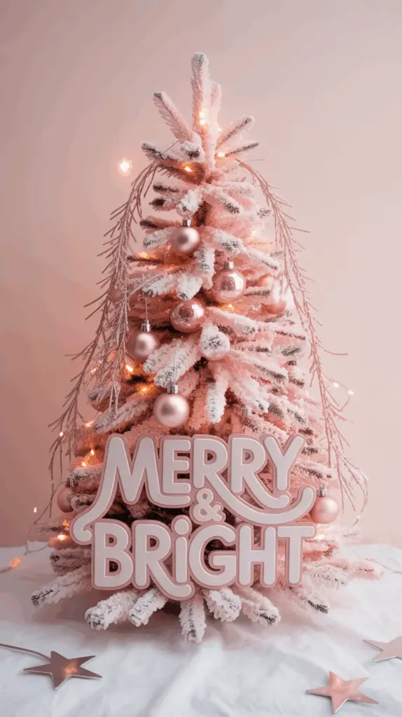 Pink Christmas Bedroom Inspiration: Add a Whimsical Twist to Your Holiday Decor