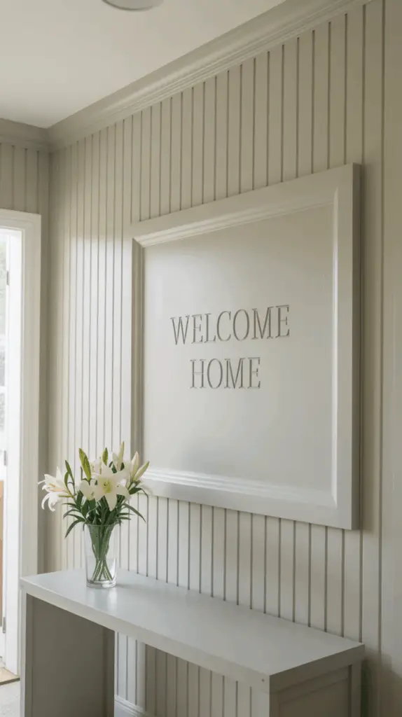 Create a Timeless Look with Board and Batten Entryway Paneling: Elegant Design Ideas for Your Home