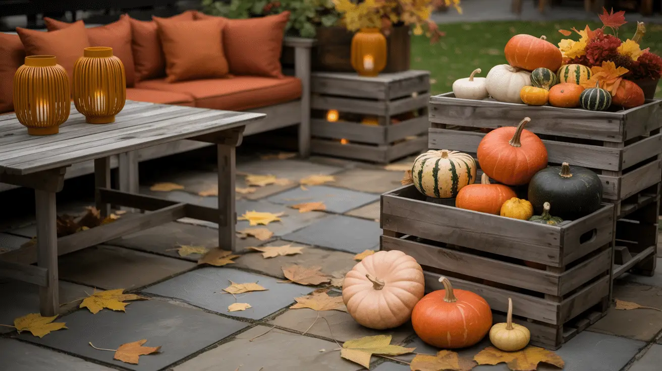 Create the Perfect Autumn Atmosphere with Cozy and Stylish Fall Patio Decor Ideas