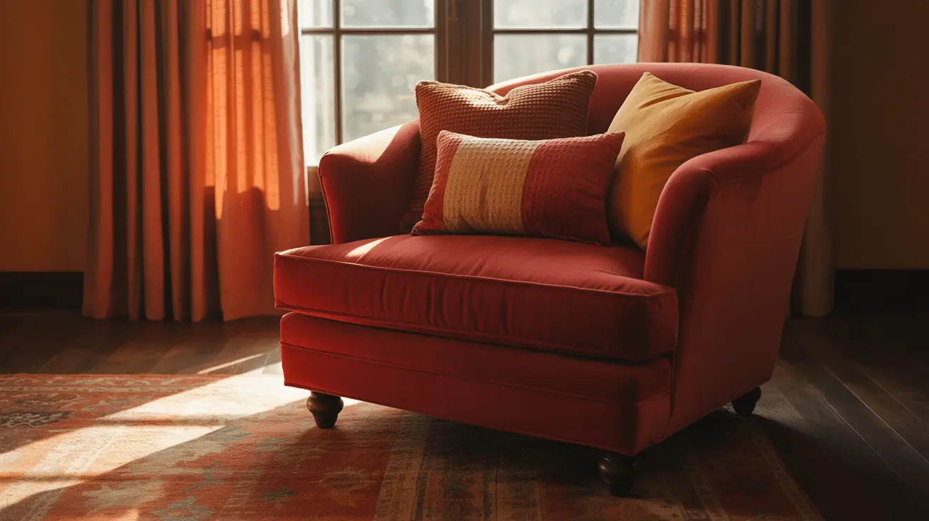 DIY Cozy Living Room Warm Colors Projects for Fall