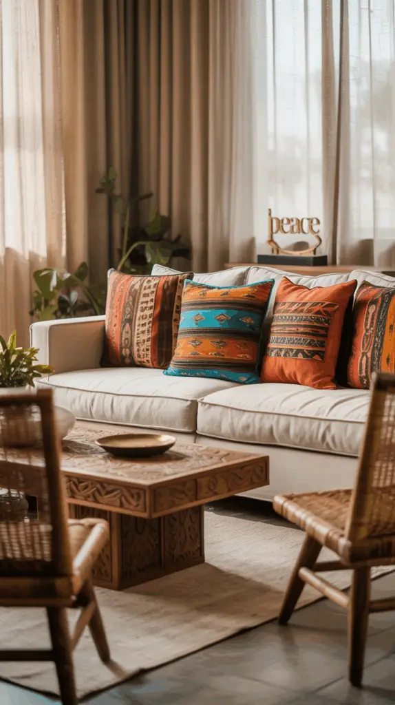 Create a Welcoming Atmosphere with Afro Boho Living Room Decor: A Stylish Fusion of Culture and Comfort