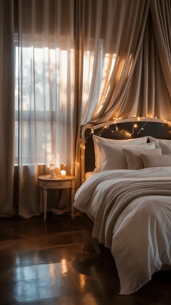 Romantic Fairy Lights Bedroom Ideas for a Soft, Glowing Atmosphere: Create a Magical Retreat