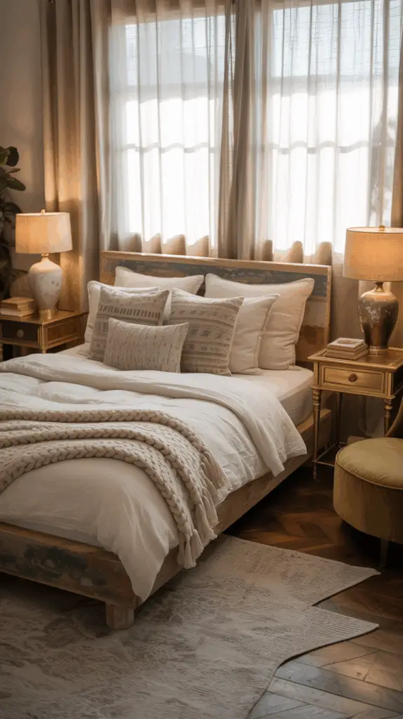 Create a Cozy Earthy Bedroom Boho Oasis with These Simple Tips: Transform Your Space into a Relaxing Retreat