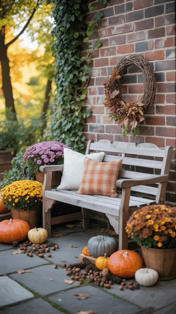 Create the Perfect Autumn Atmosphere with Cozy and Stylish Fall Patio Decor Ideas