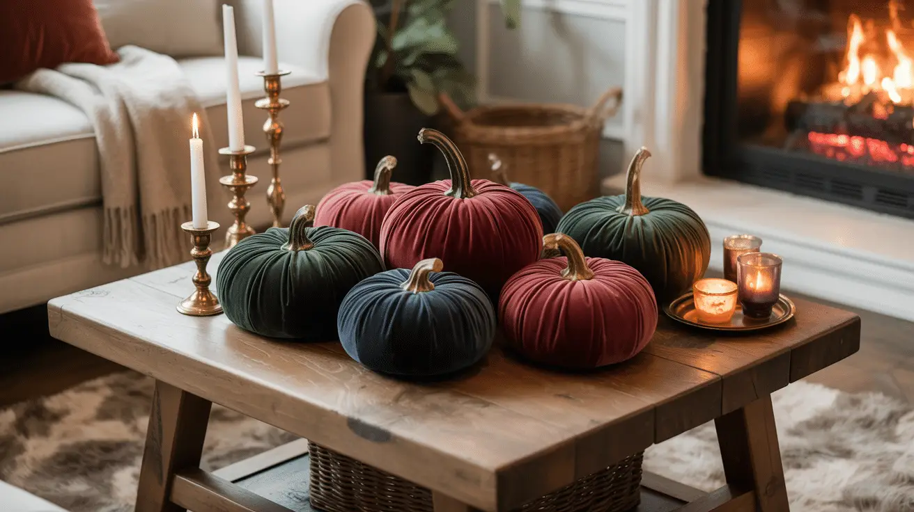 7 Elegant Pumpkin Ideas to Transform Your Living Room into a Cozy Yet Stylish Haven