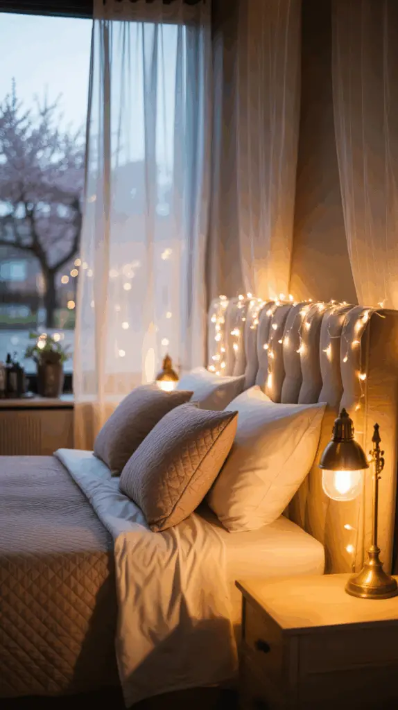 Romantic Fairy Lights Bedroom Ideas for a Soft, Glowing Atmosphere: Create a Magical Retreat