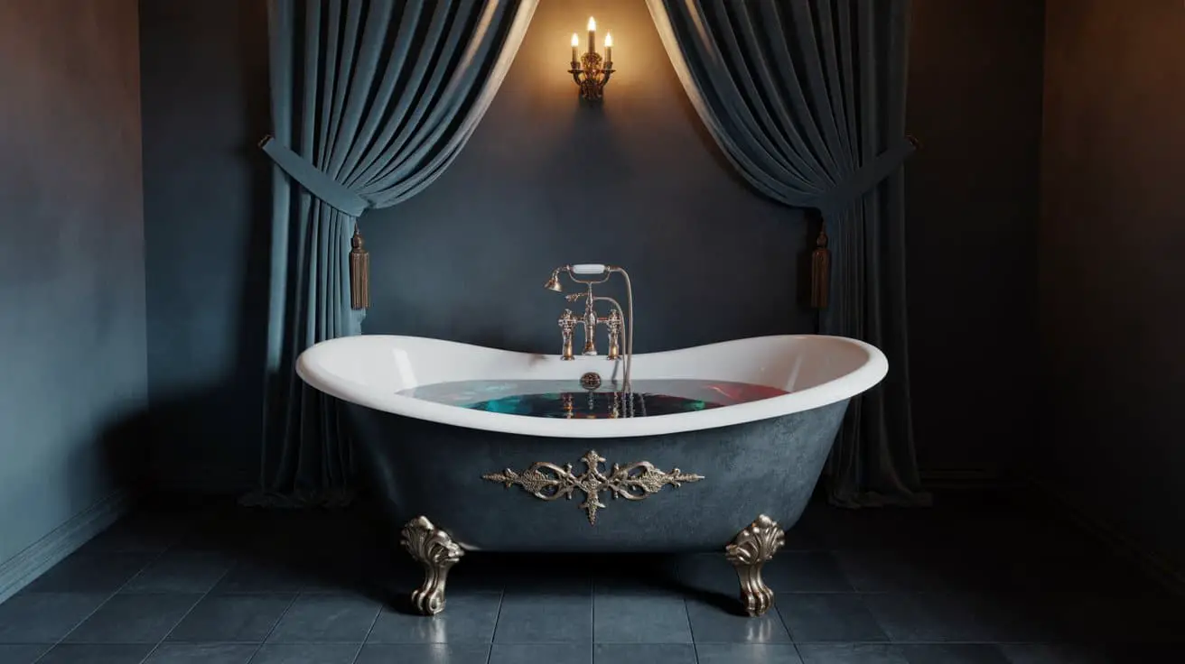 Elegant Gothic Bathroom Designs: Create a Luxurious, Dark, and Dramatic Look