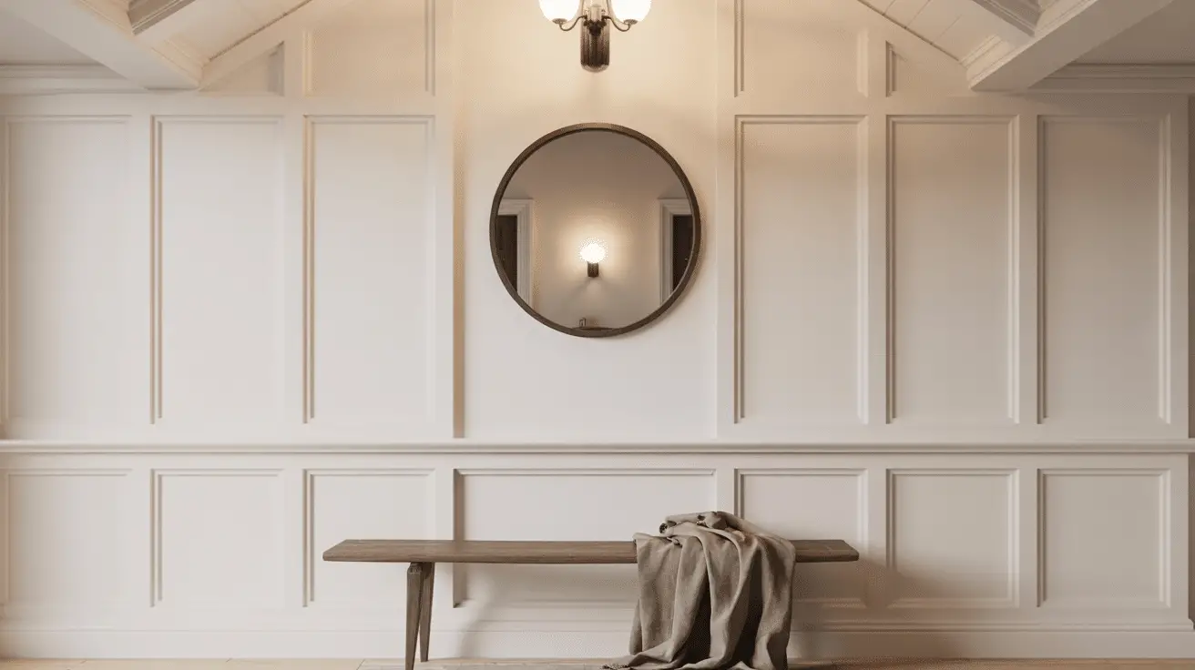 Create a Timeless Look with Board and Batten Entryway Paneling: Elegant Design Ideas for Your Home