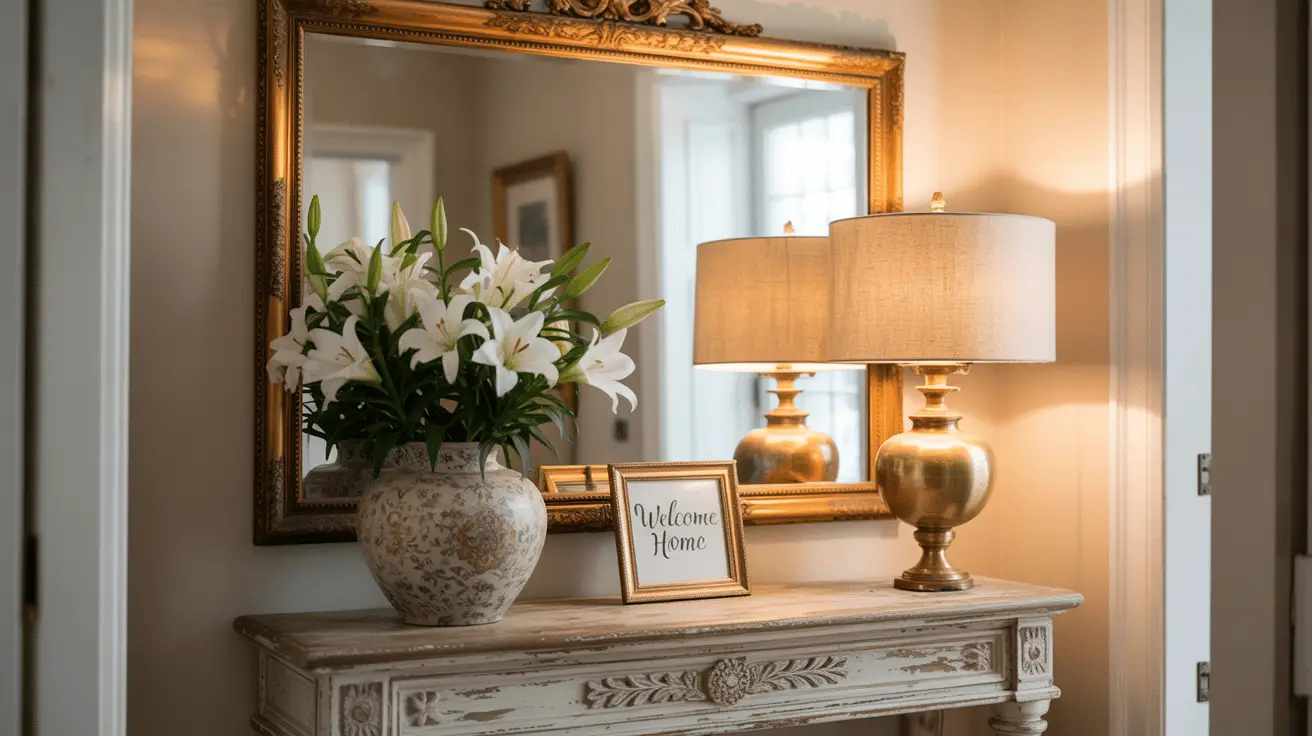 Fresh Entryway Ideas with Mirror to Make a Lasting First Impression: Elevate Your Home’s Entrance