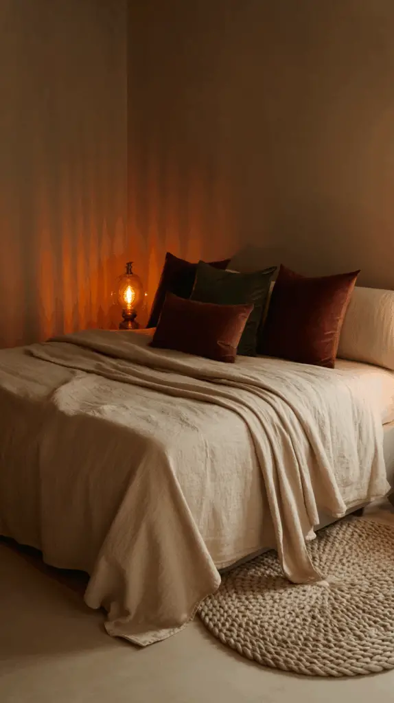 Create Calm with Earthy Moody Bedroom Styling Tips for a Relaxing Retreat