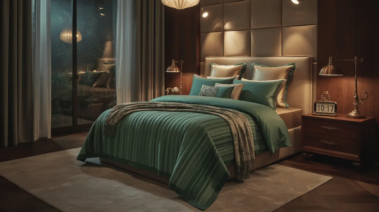 Green Comforter Bedroom Decor Ideas: Achieving Luxurious Style and Comfort