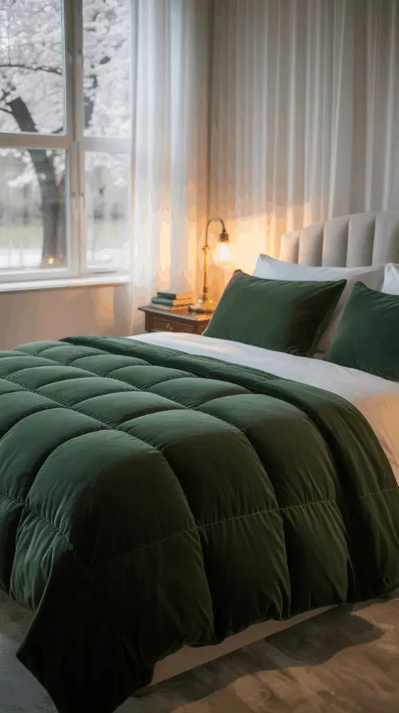 Green Comforter Bedroom Decor Ideas: Achieving Luxurious Style and Comfort