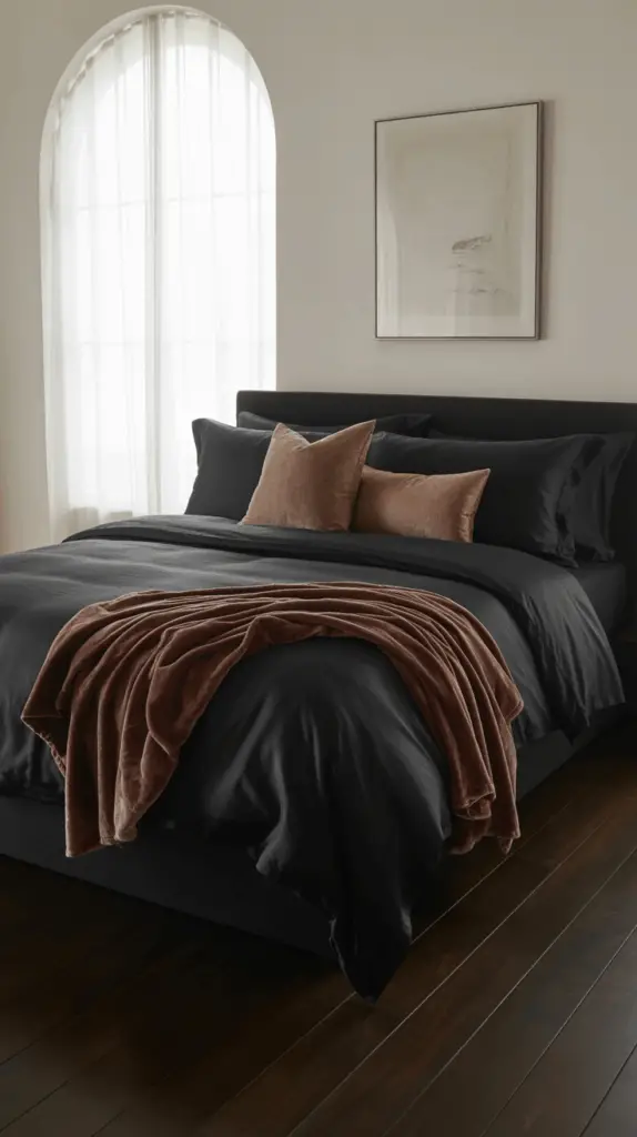 Bring Elegance Home with These Black and Tan Bedroom Inspirations for a Timeless, Stylish Space