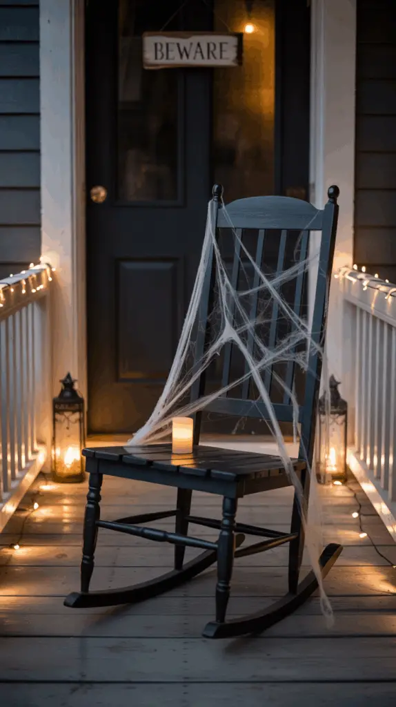 Minimalist Front Porch Halloween Decor Ideas for a Subtle Spook