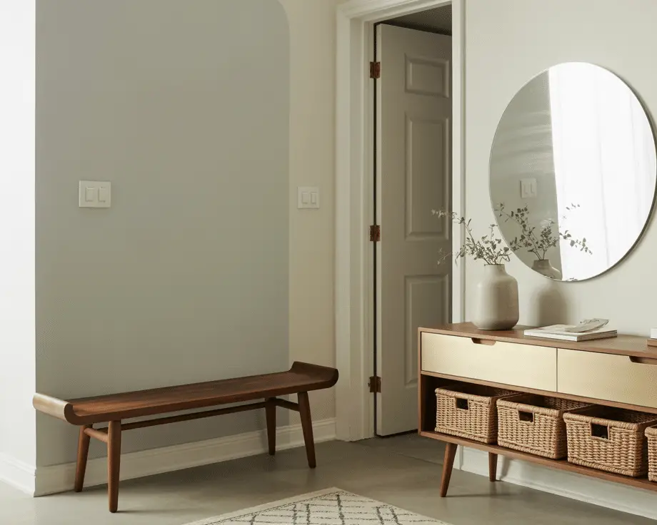 Design a Cozy and Practical Apartment Entryway with These Tips: Maximizing Style and Function