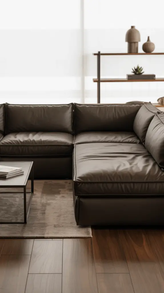 Modern Brown Living Room Ideas That Seamlessly Blend Comfort and Style