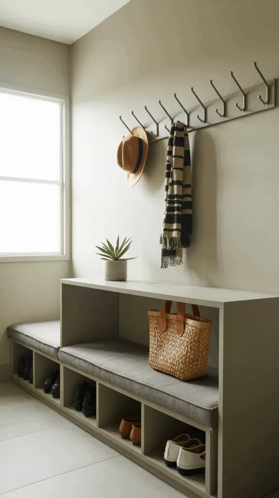Stylish Mini Mudroom Entryway Setups for Urban Dwellers: Practical & Chic Ideas for Small Spaces