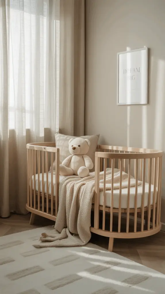 Minimalist Nursery Room Inspiration for a Calm Environment