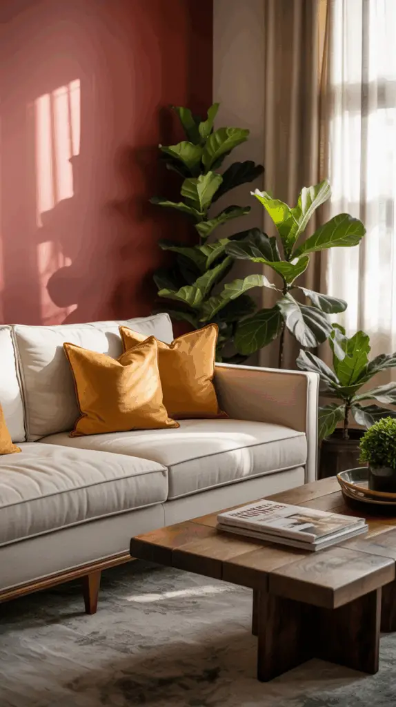 Vibrant Warm Transitional Living Room Color Palettes: Create Cozy Elegance with These Bold Combinations