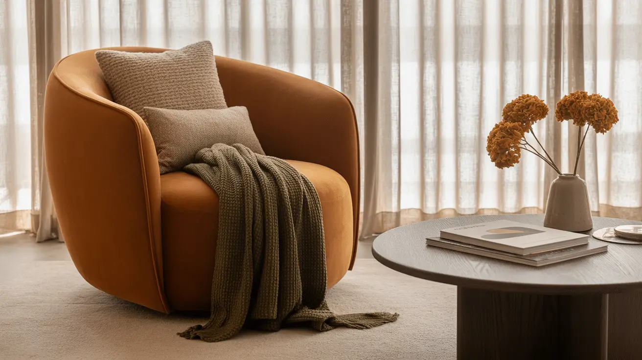 Modern and Cozy Fall Living Room Decor for a Seasonal Makeover: Transform Your Space with Autumn Comfort