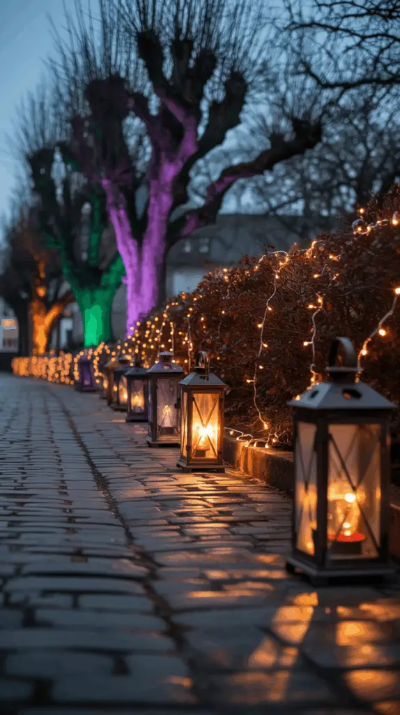 Outdoor Halloween Yard Lighting Ideas to Illuminate the Night with Spooky Charm