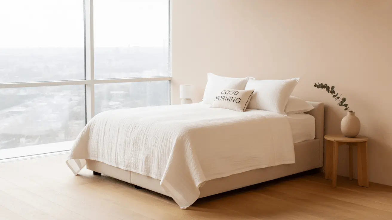 Transform Your Space with a Modern Minimalist Bedroom Using Natural Elements and Neutral Tones