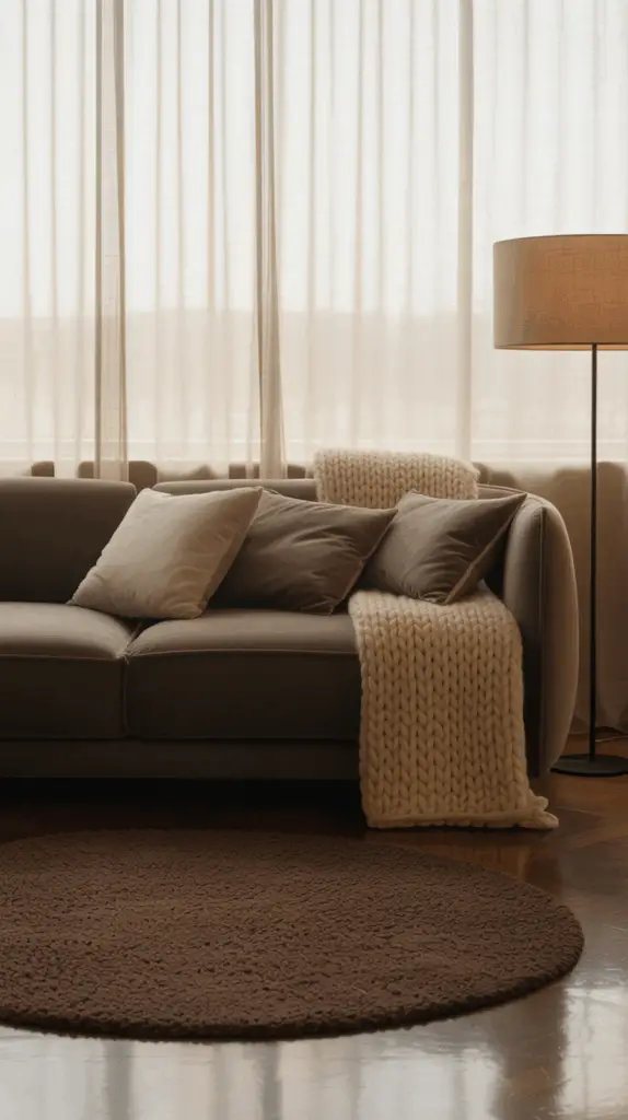 Minimalist Dark Earthy Living Room Concepts: Create a Cozy, Elegant Space with Nature-Inspired Design