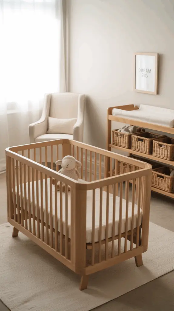 Minimalist Nursery Room Inspiration for a Calm Environment