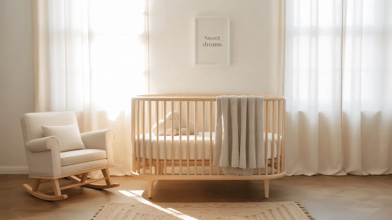 Minimalist Nursery Room Inspiration for a Calm Environment
