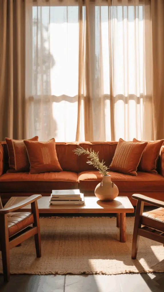 Create a Cozy Haven with Terracotta Living Room Inspirations: Warm and Inviting Ideas for Your Home