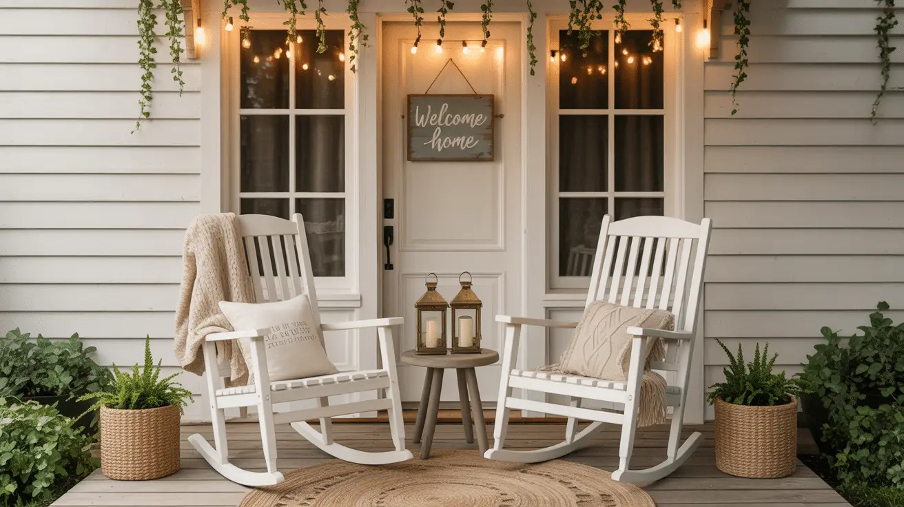 Transform Your House Front Porch Into a Chic Welcome Oasis