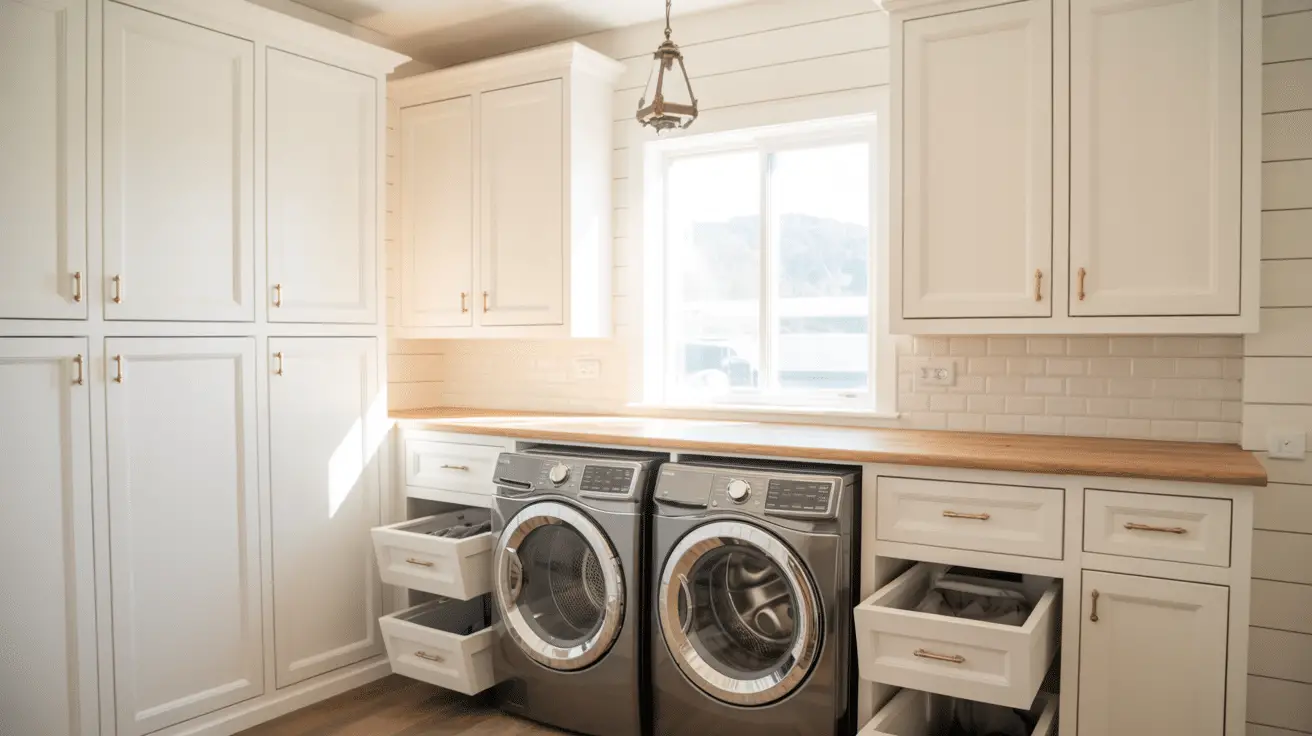 Creative Laundry Room Cabinet Ideas to Maximize Storage and Style