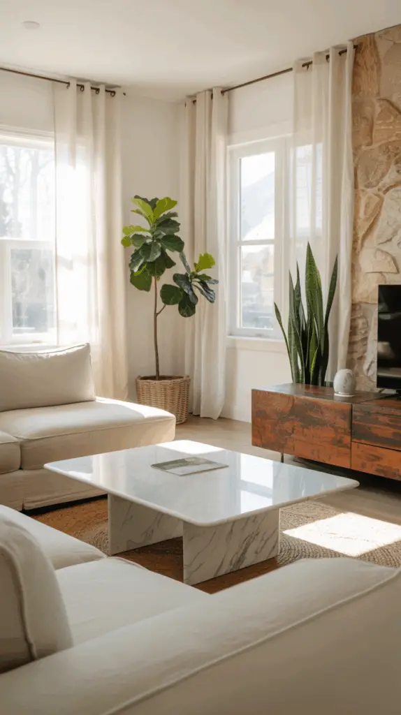 Create a Dreamy White Living Room with These Simple Tips for a Fresh, Elegant Look