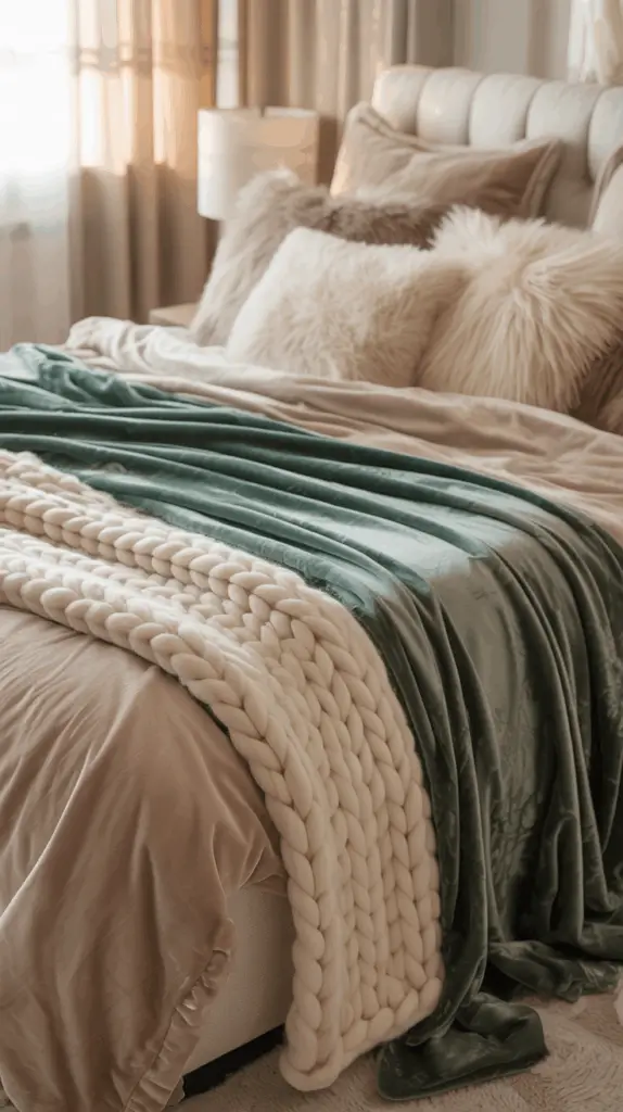 Luxury Winter Bedroom Design: How to Create a Warm and Elegant Space with Layered Bedding