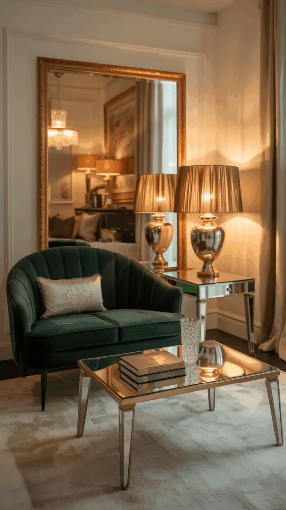 Glam Living Room Ideas on a Budget: How to Style a Small Space with Luxury Charm
