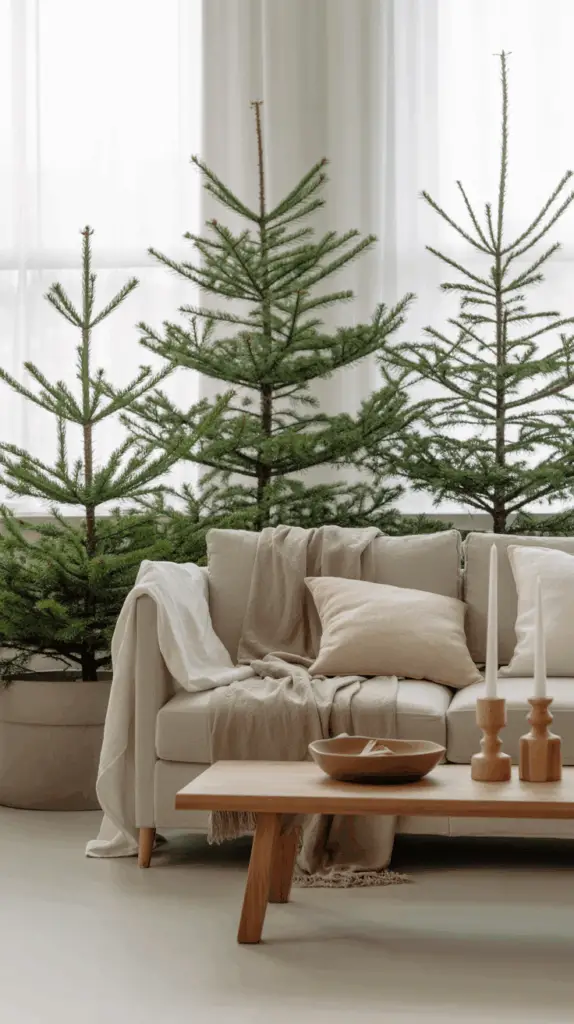 Minimalist Christmas Living Room Decor Ideas for a Simple, Elegant Holiday Look