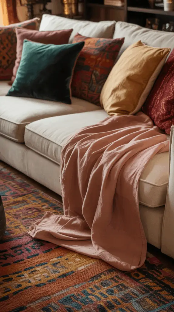 7 Stunning Bohemian Living Room Ideas for a Relaxing, Vacation-Like Vibe