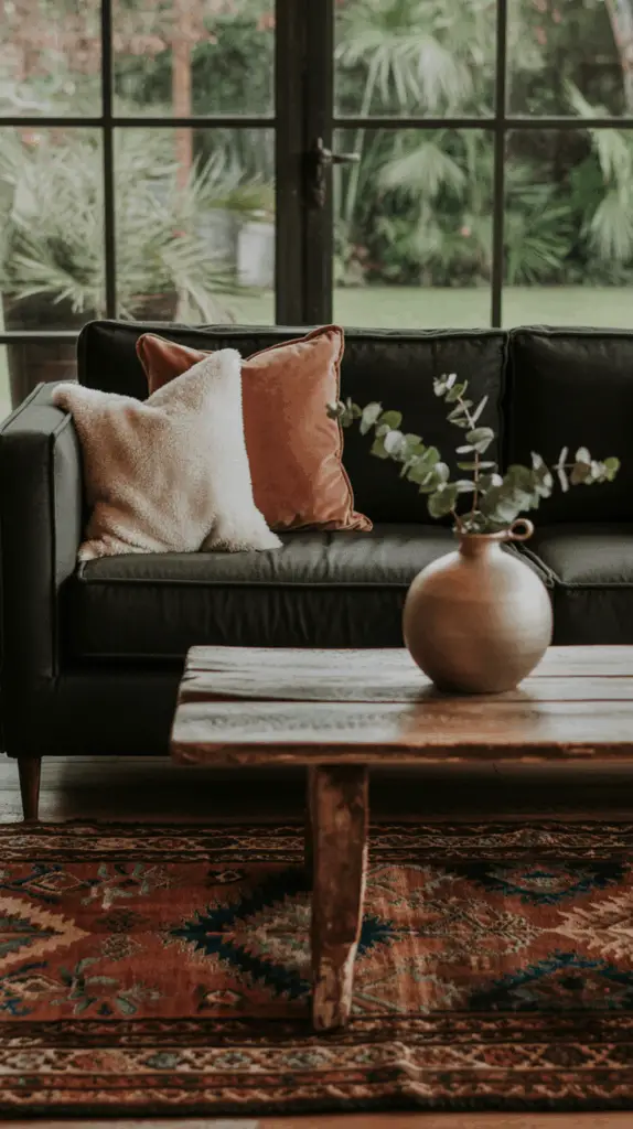 Transform Your Space with Bold Dark Grey Couch Styling Inspirations: Ideas for a Chic and Cozy Living Room