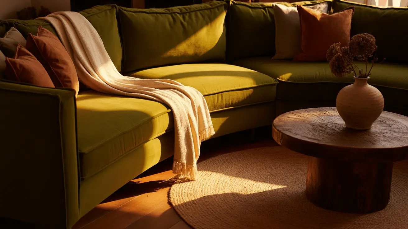 Layering Textures in Warm Earthy Living Room Interiors: Create a Cozy, Inviting Space with Natural Elements