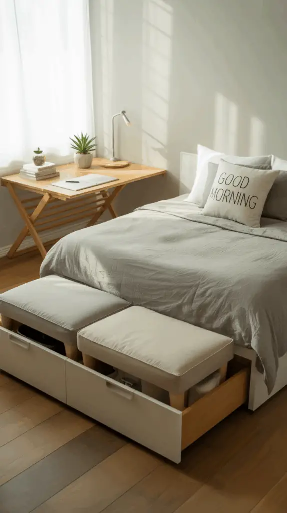 Smart Storage Solutions: Stylish Bedroom Inspirations for Small Rooms