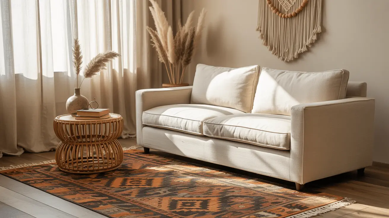Transform Your Living Room with a Cozy Boho Makeover: Create a Warm and Inviting Space