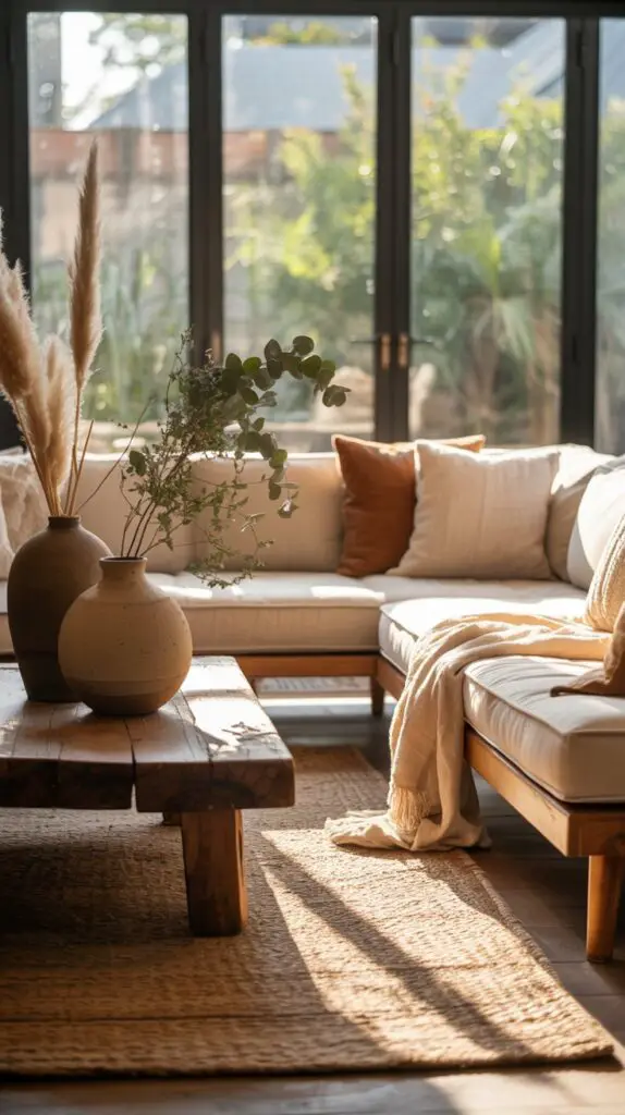How to Create a Modern Warm Earthy Living Room Look That Feels Cozy and Stylish