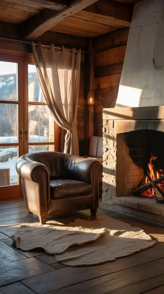 Bring Nature Indoors with a Warm Rustic Living Room for Timeless Comfort