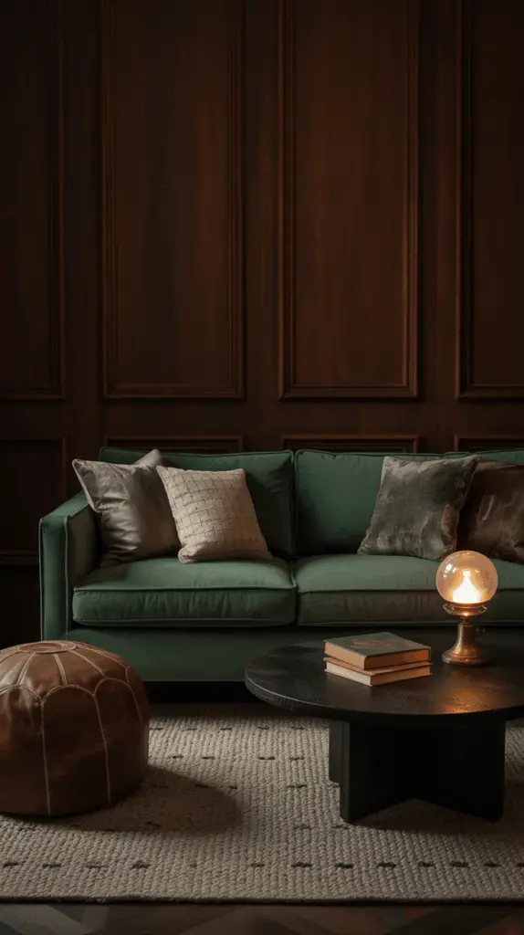 How to Style a Dark Moody Living Room Like a Pro: Elegant Design Tips for Dramatic Spaces
