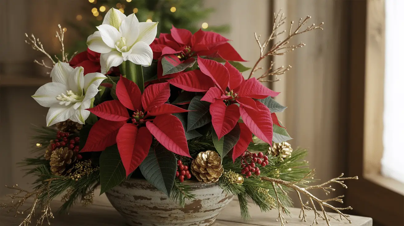 Whimsical Christmas Floral Arrangements for a Magical Touch: Creative Ideas for Festive Home Decor