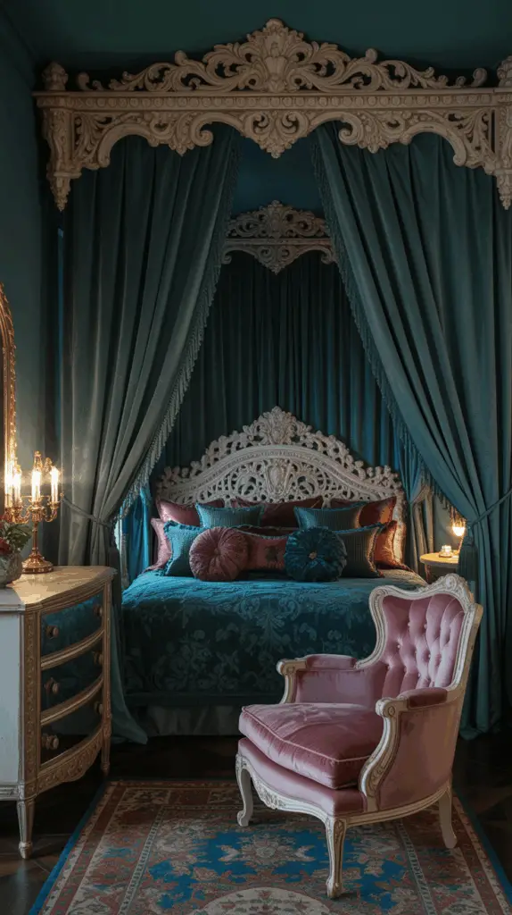 Transform Your Space with a Dark Whimsical Bedroom Vibe: Design Ideas for a Dreamy Retreat