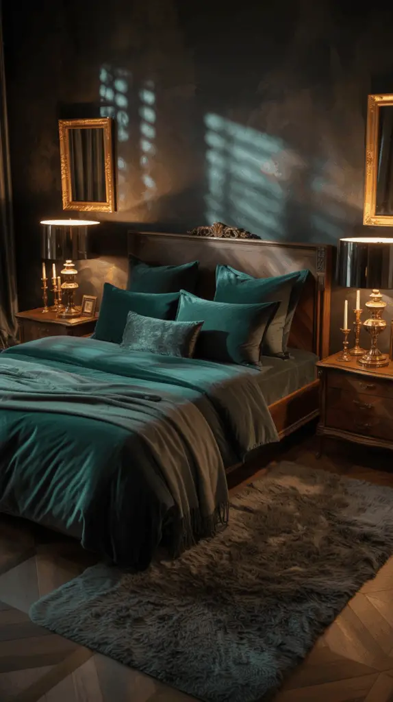 Modern Dark Cozy Bedroom Ideas for Stylish Living: Elegant Comfort Meets Sophisticated Design