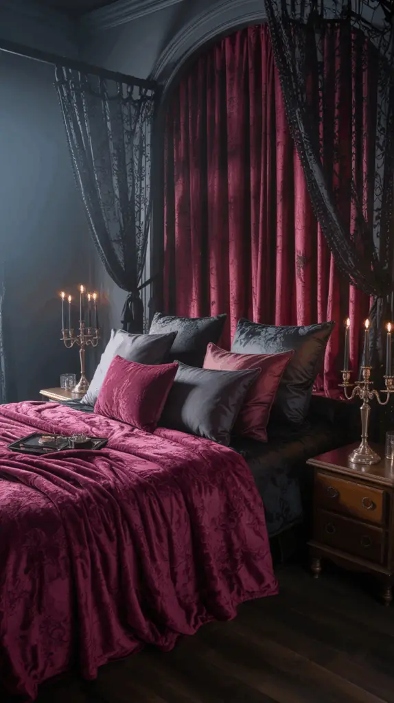 Enchanting Romantic Goth Room Decor for the Bold and Beautiful