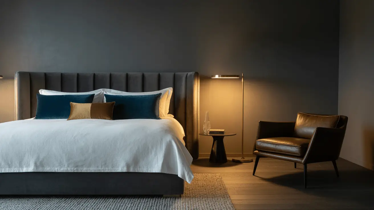 Luxury Modern Men's Bedroom Designs for a High-End Feel: Elevate Your Space with Style