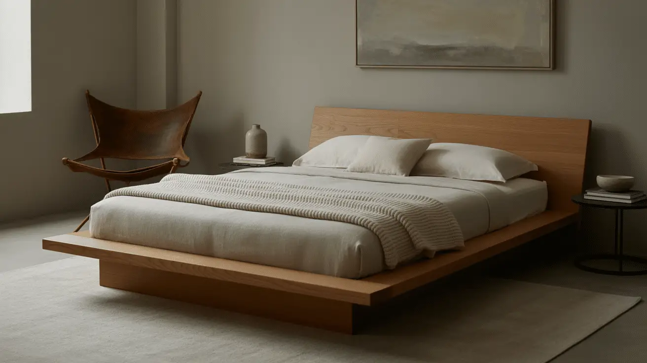 Discover the Beauty of a Moody Neutral Bedroom Makeover: Transform Your Space with Elegant and Calming Tones